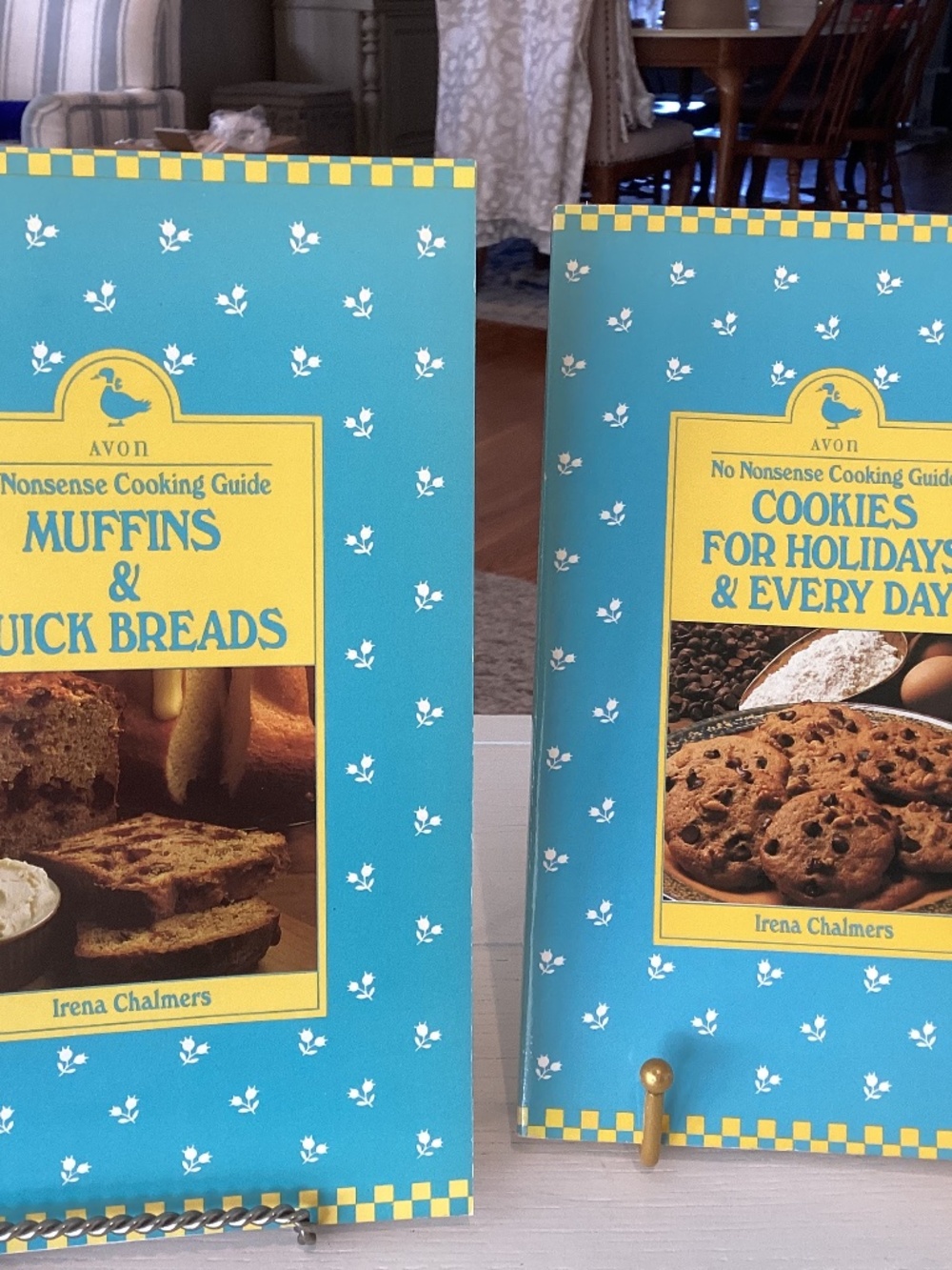 Set of (2) Softcover Baking Cookbooks